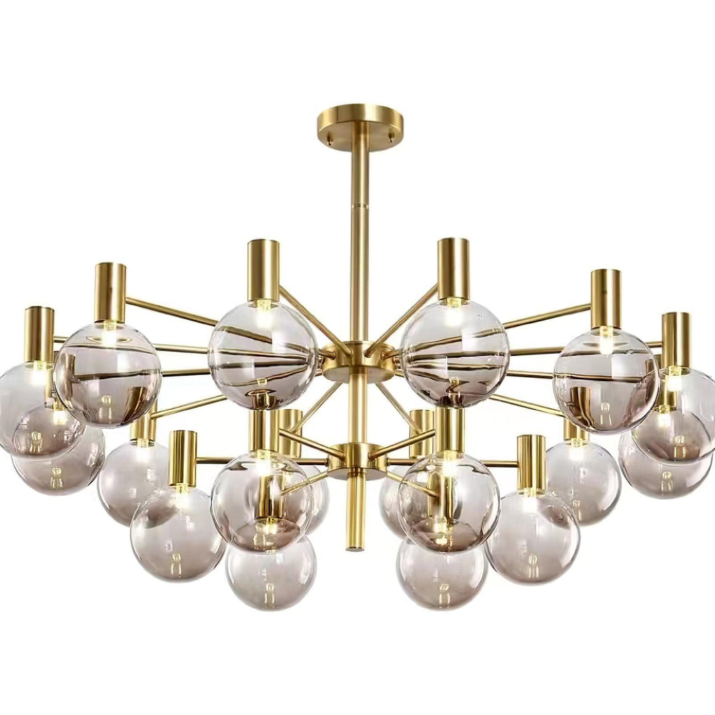 Elowia Glass Chandelier-Moonnatur