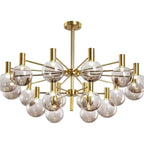 Elowia Glass Chandelier-Moonnatur