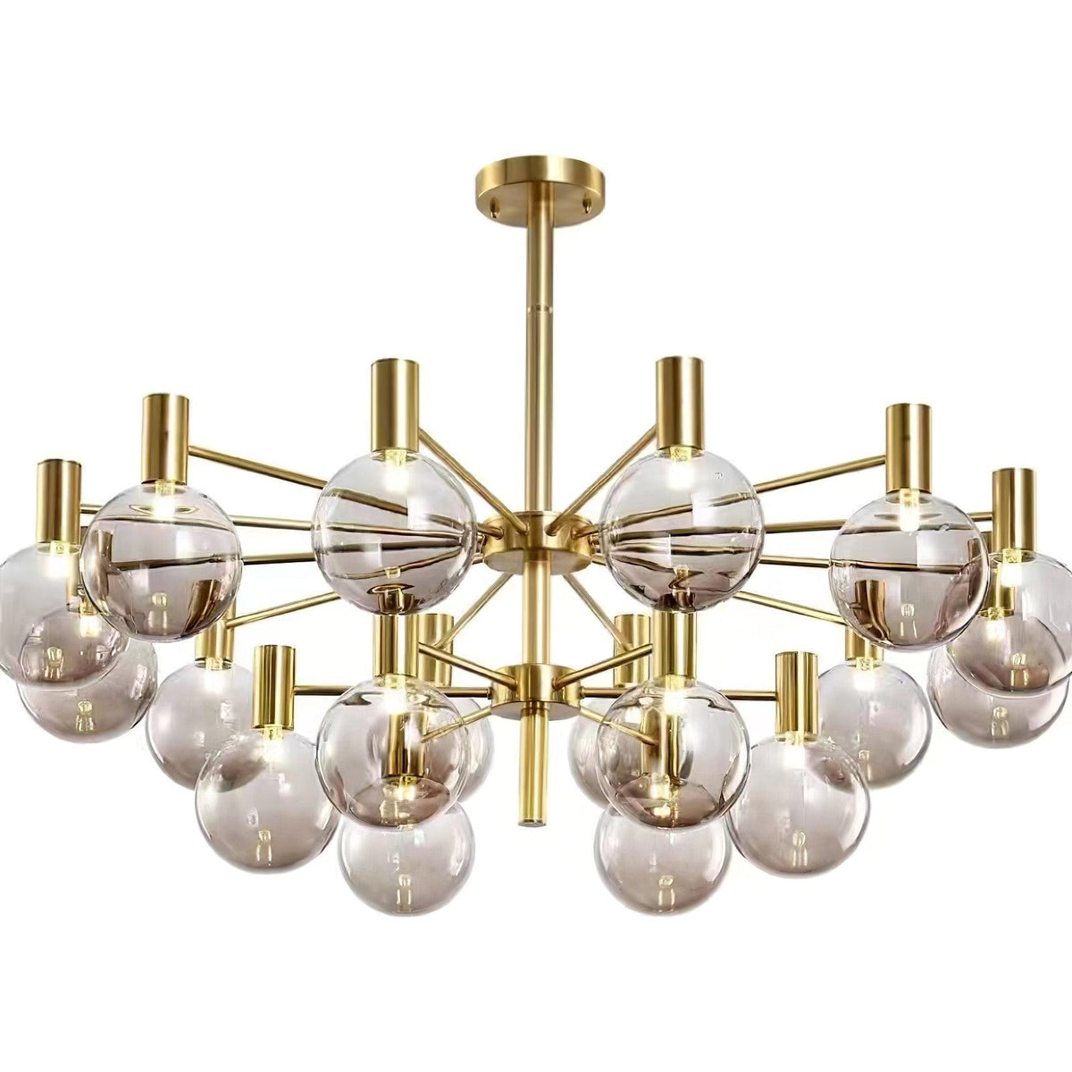 Elowia Glass Chandelier-Moonnatur