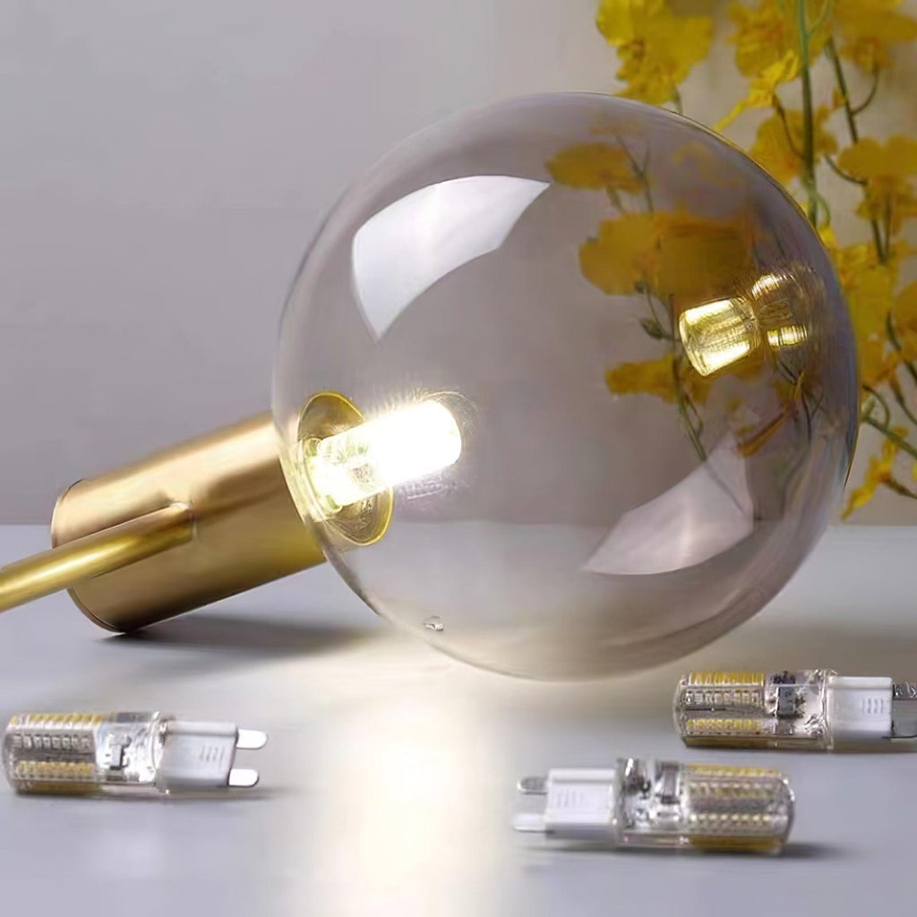 Elowia Glass Chandelier-Moonnatur