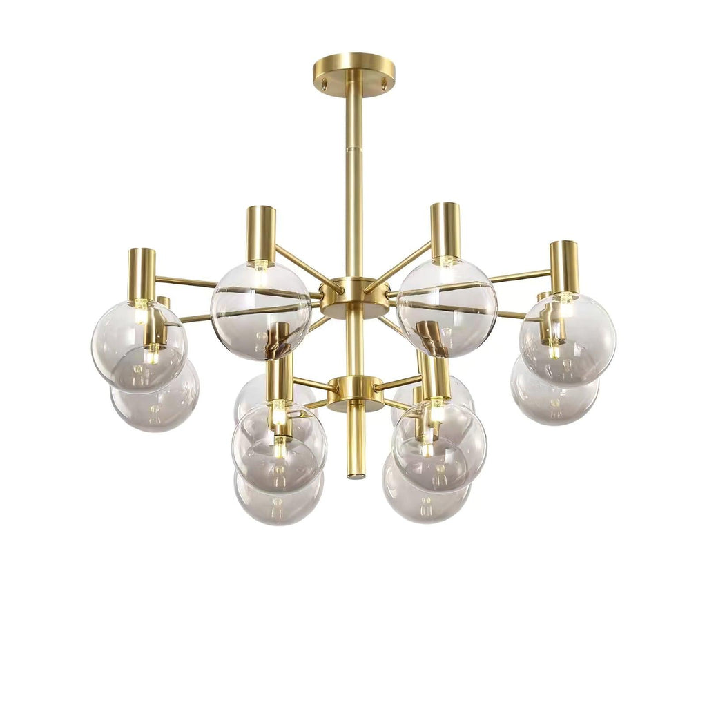 Elowia Glass Chandelier-Moonnatur