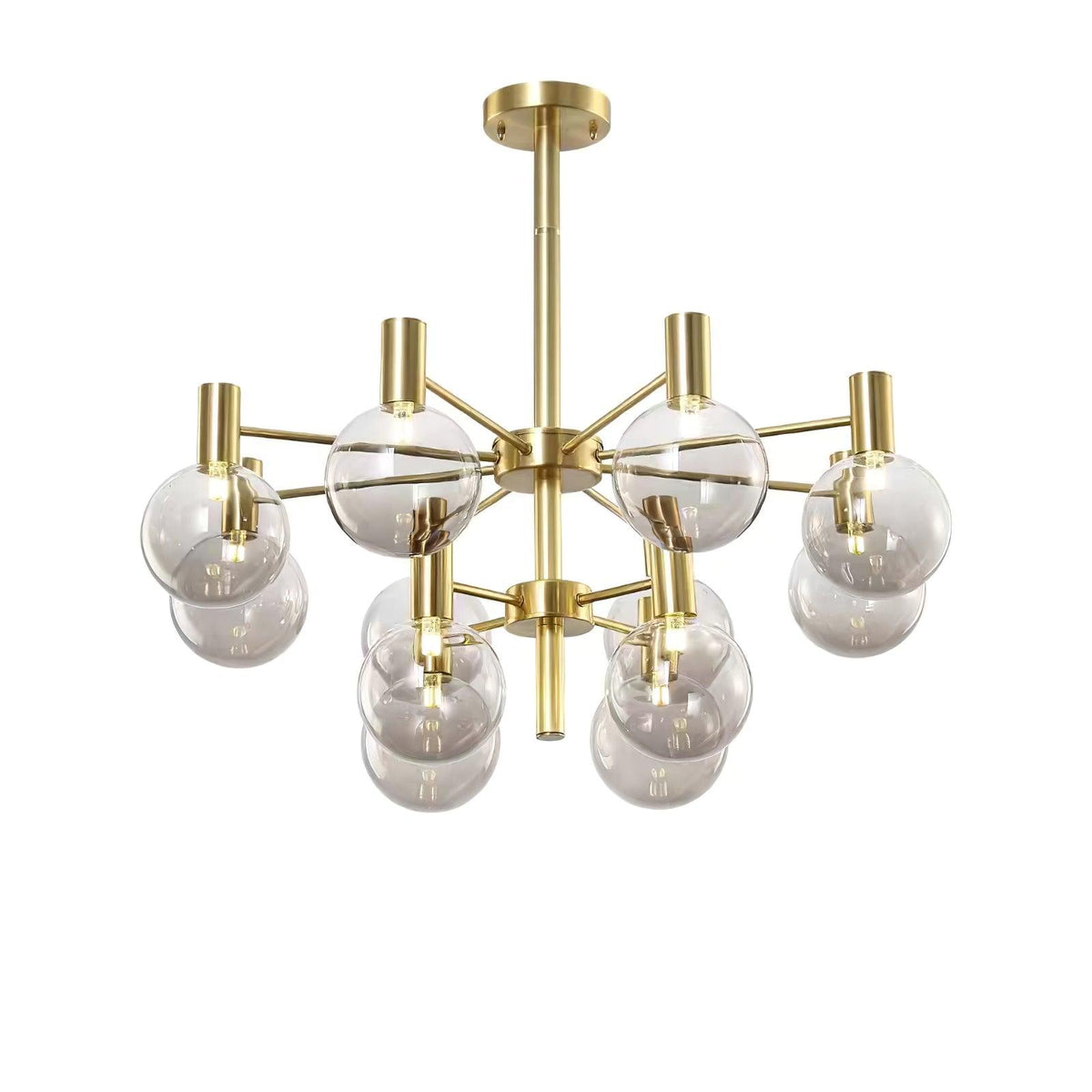 Elowia Glass Chandelier-Moonnatur