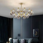 Elowia Glass Chandelier-Moonnatur