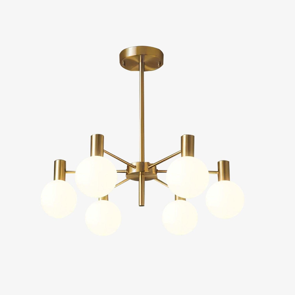 Elowia Glass Chandelier-Moonnatur