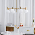 Elowia Glass Chandelier-Moonnatur