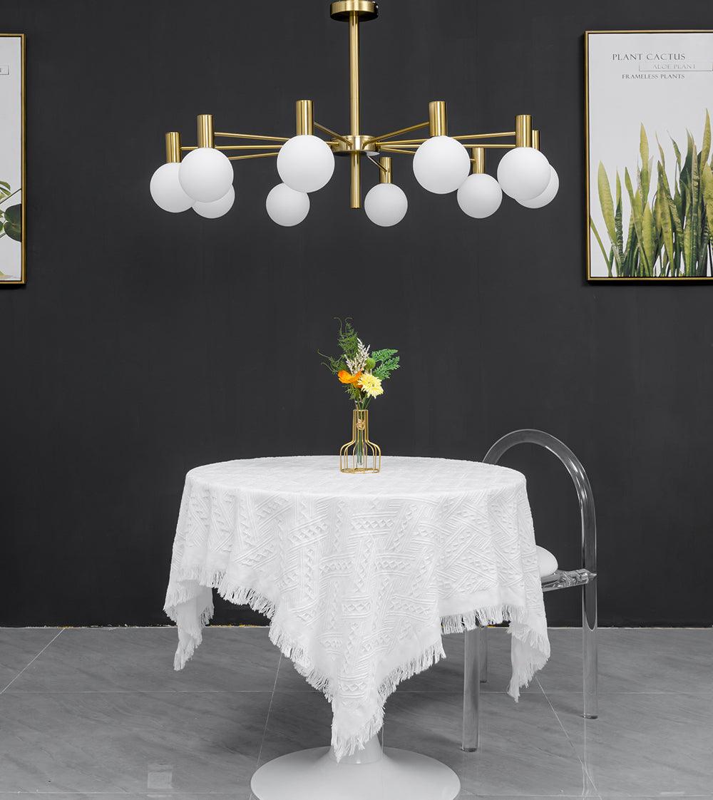 Elowia Glass Chandelier-Moonnatur