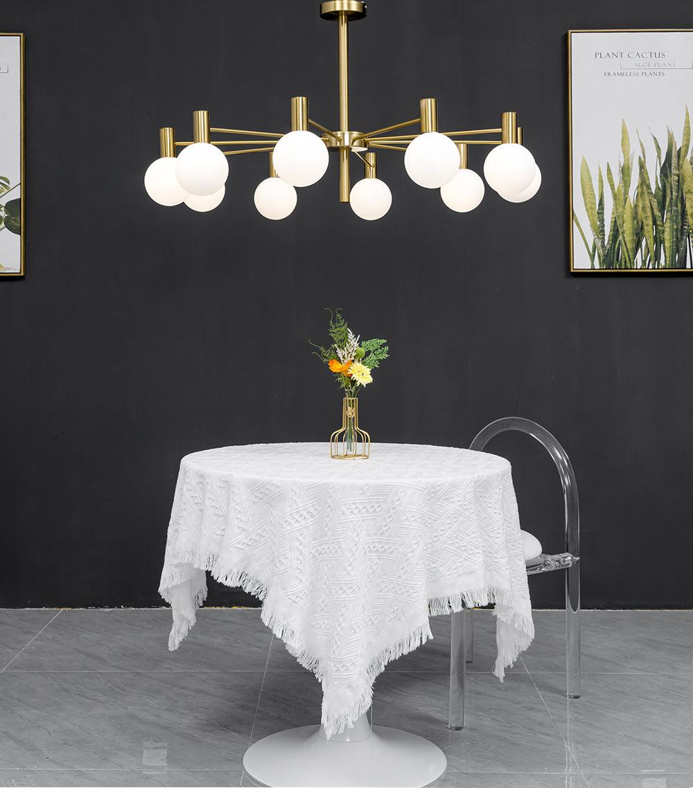 Elowia Glass Chandelier-Moonnatur