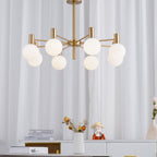 Elowia Glass Chandelier-Moonnatur