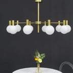 Elowia Glass Chandelier-Moonnatur