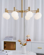 Elowia Glass Chandelier-Moonnatur