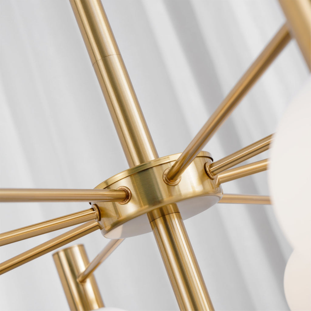Elowia Glass Chandelier-Moonnatur