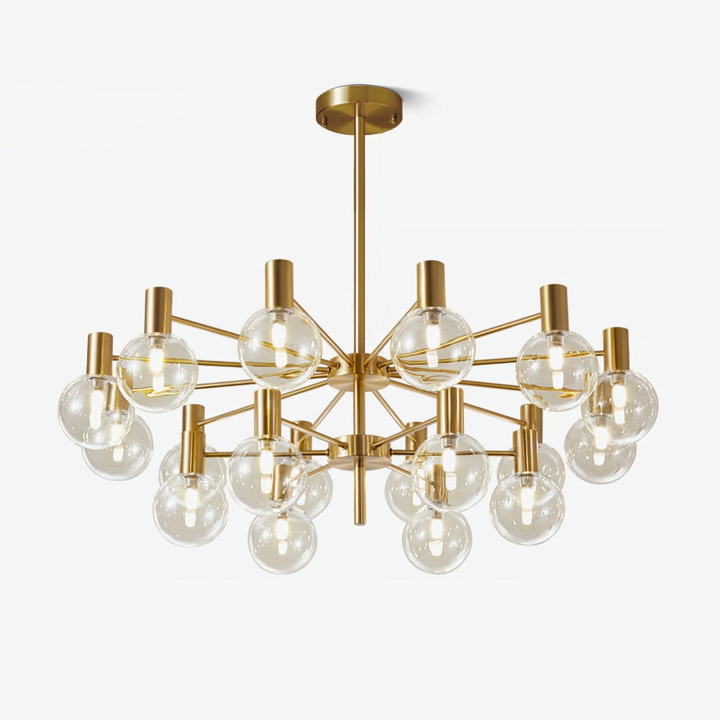 Elowia Glass Chandelier-Moonnatur