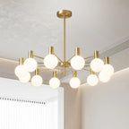 Elowia Glass Chandelier-Moonnatur