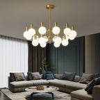 Elowia Glass Chandelier-Moonnatur