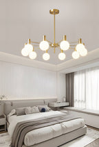 Elowia Glass Chandelier-Moonnatur