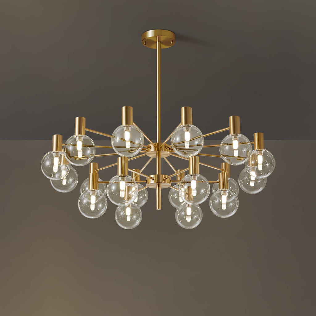 Elowia Glass Chandelier-Moonnatur