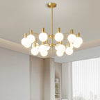 Elowia Glass Chandelier-Moonnatur