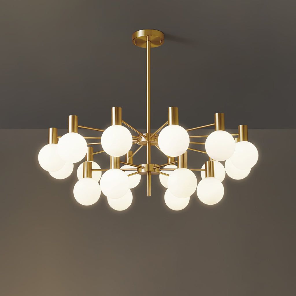 Elowia Glass Chandelier-Moonnatur