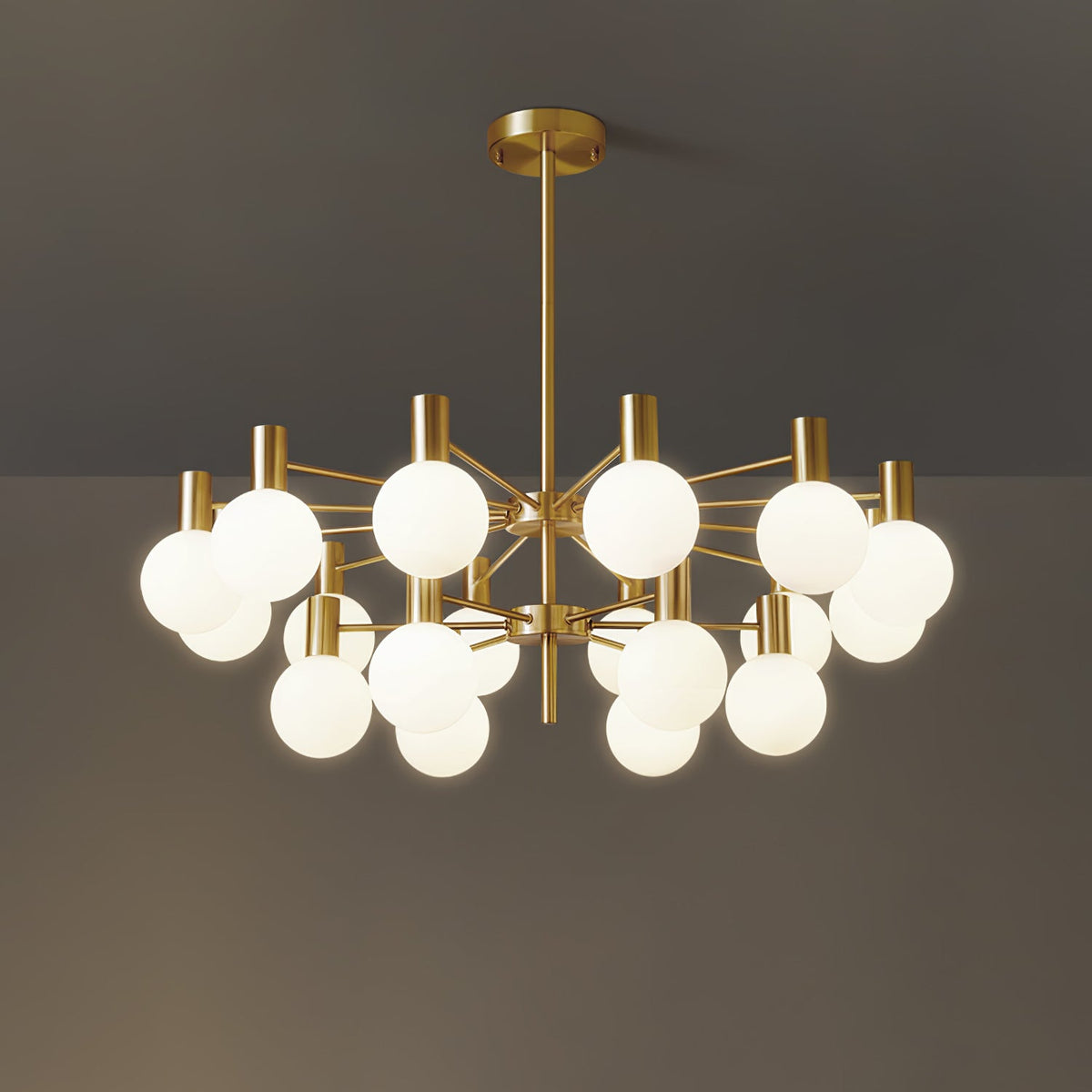 Elowia Glass Chandelier-Moonnatur