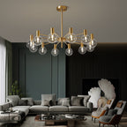 Elowia Glass Chandelier-Moonnatur