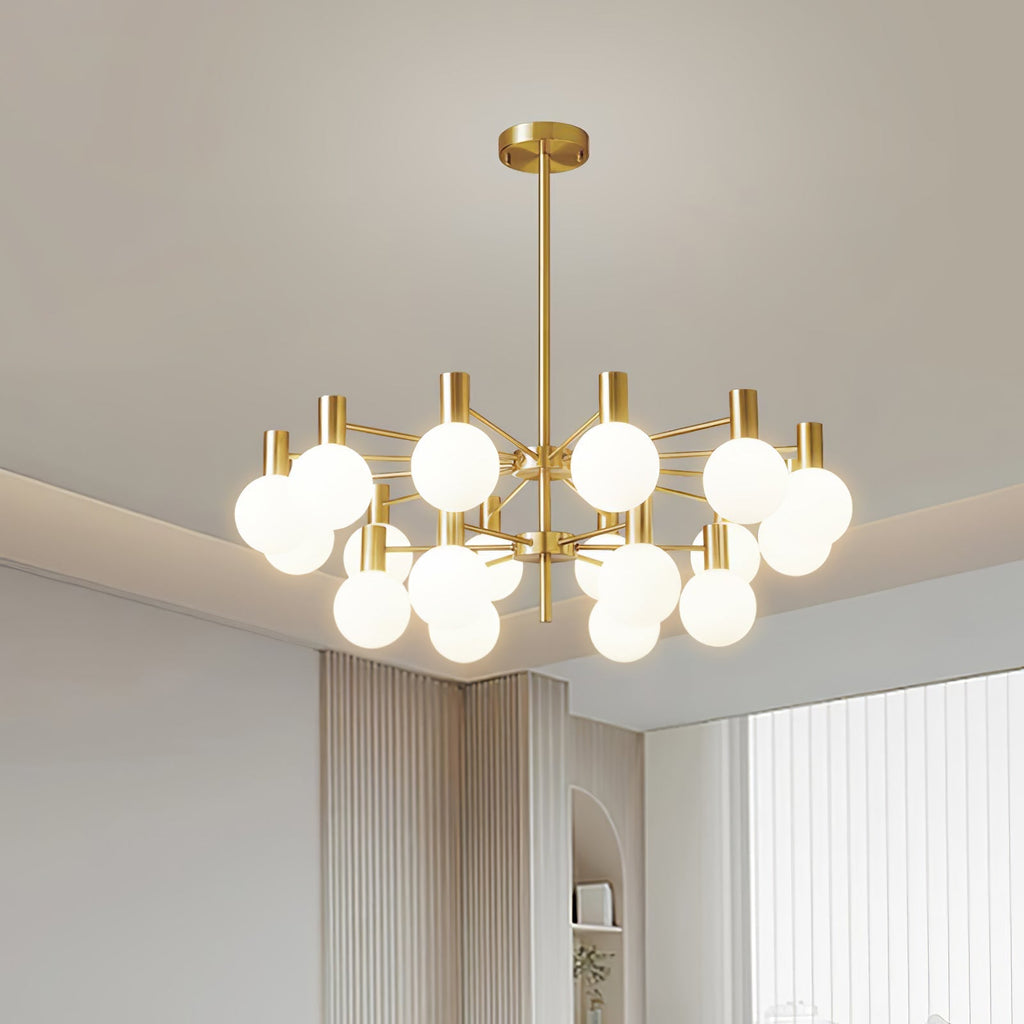 Elowia Glass Chandelier-Moonnatur