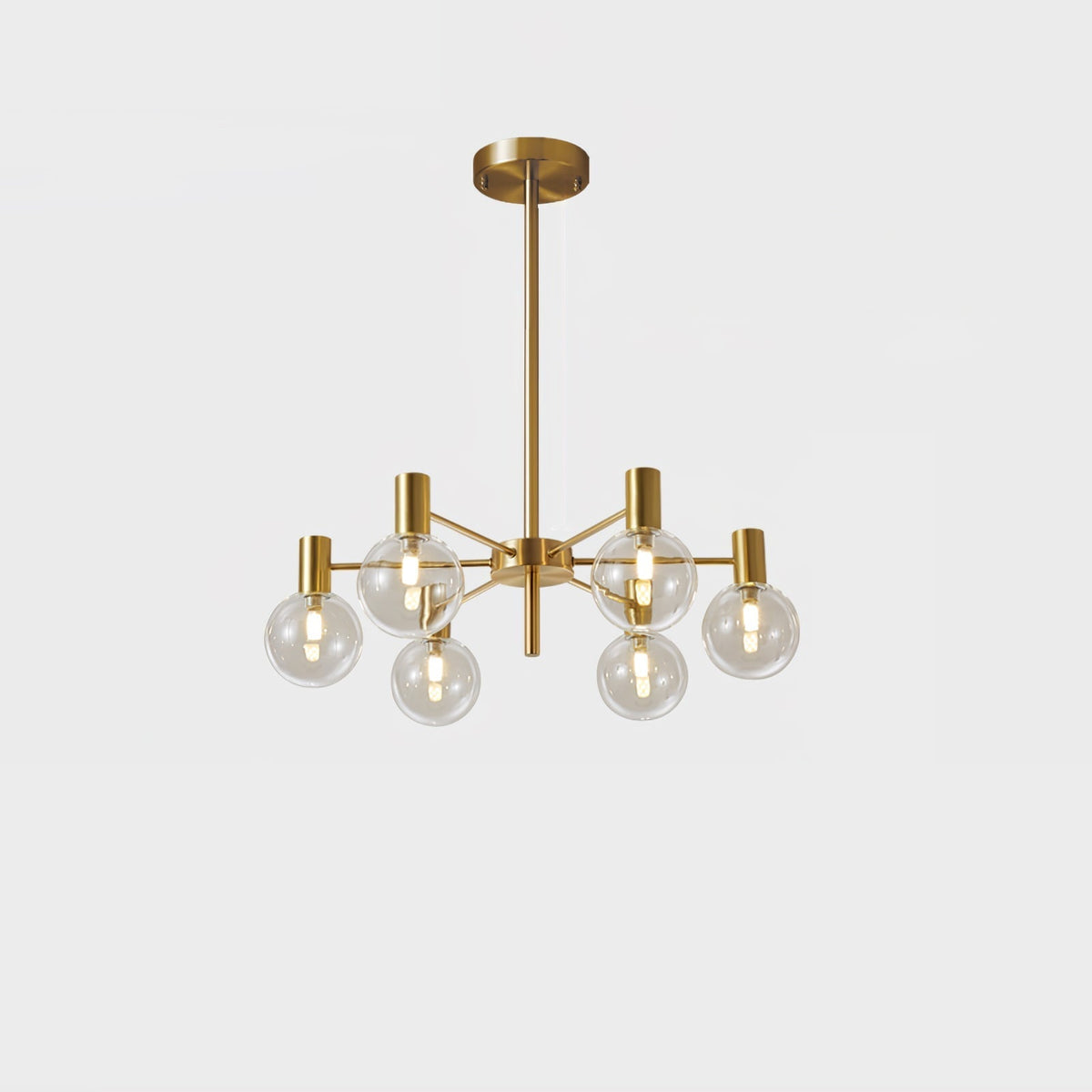 Elowia Glass Chandelier-Moonnatur