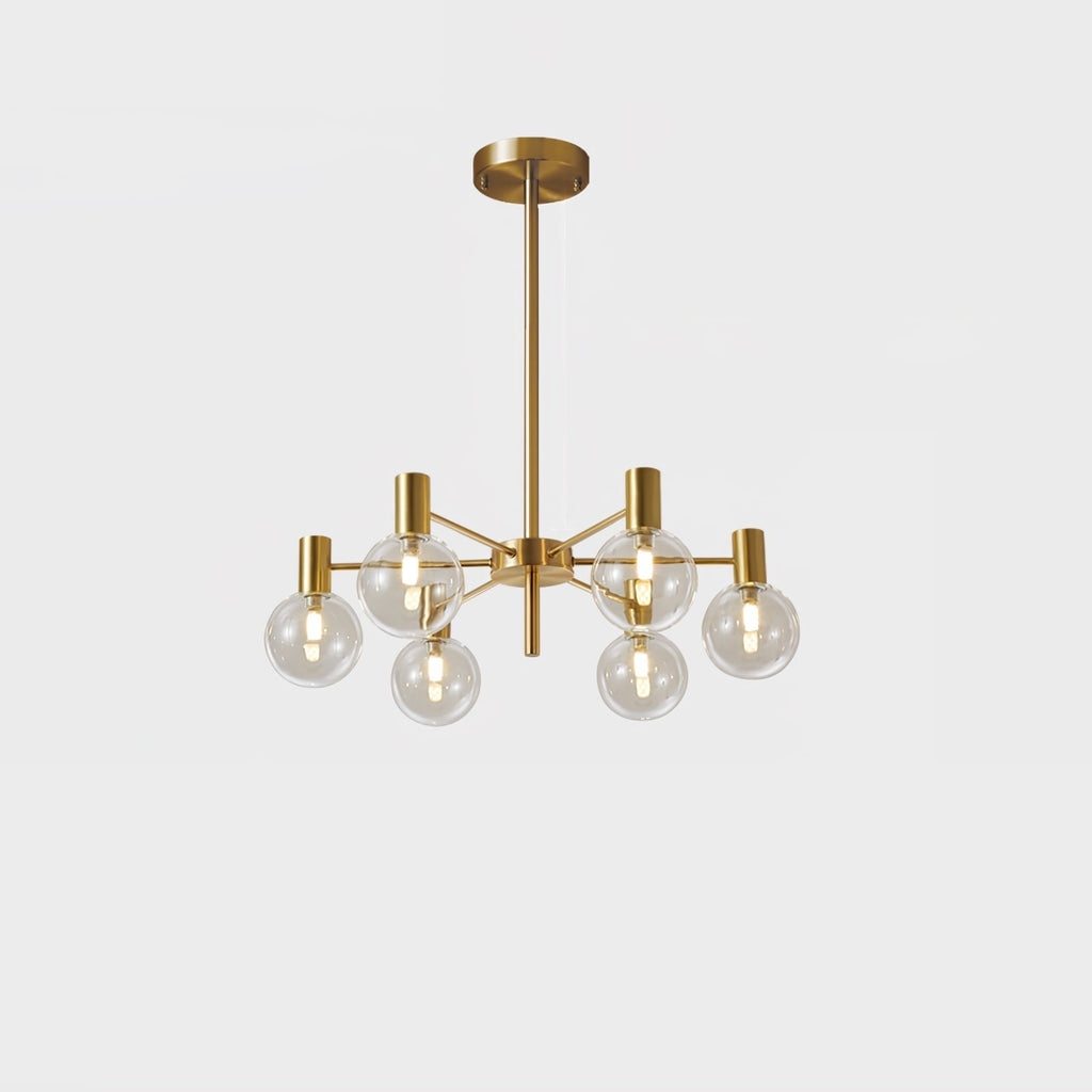 Elowia Glass Chandelier-Moonnatur