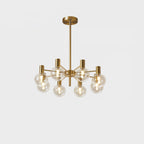 Elowia Glass Chandelier-Moonnatur