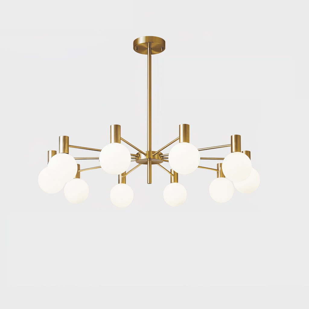 Elowia Glass Chandelier-Moonnatur
