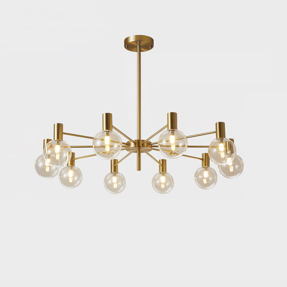 Elowia Glass Chandelier-Moonnatur