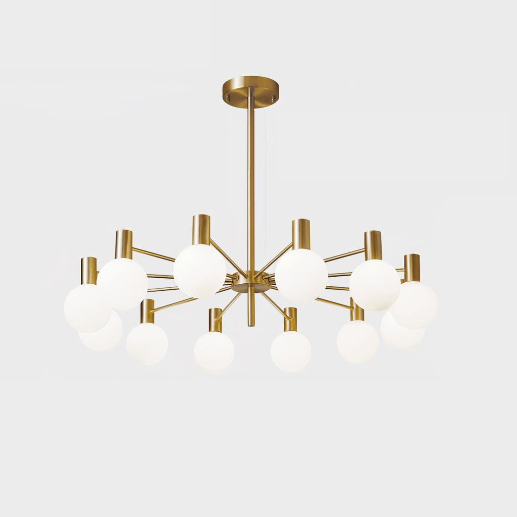 Elowia Glass Chandelier-Moonnatur
