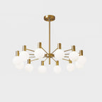 Elowia Glass Chandelier-Moonnatur