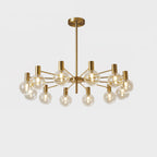 Elowia Glass Chandelier-Moonnatur