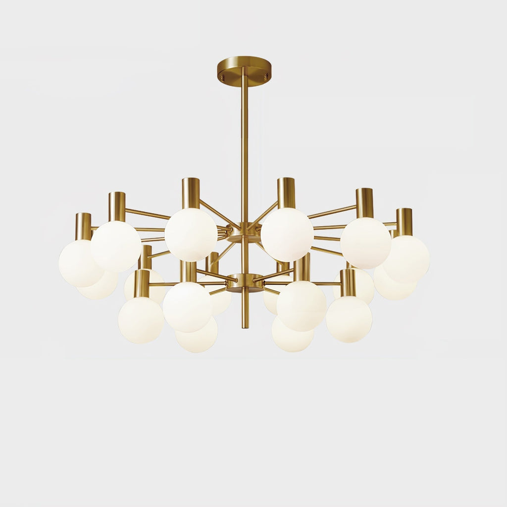 Elowia Glass Chandelier-Moonnatur
