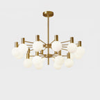 Elowia Glass Chandelier-Moonnatur