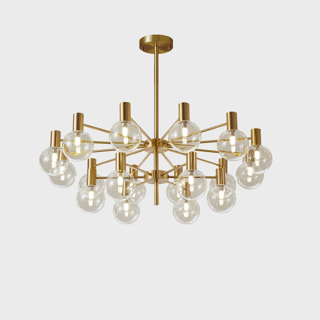 Elowia Glass Chandelier-Moonnatur