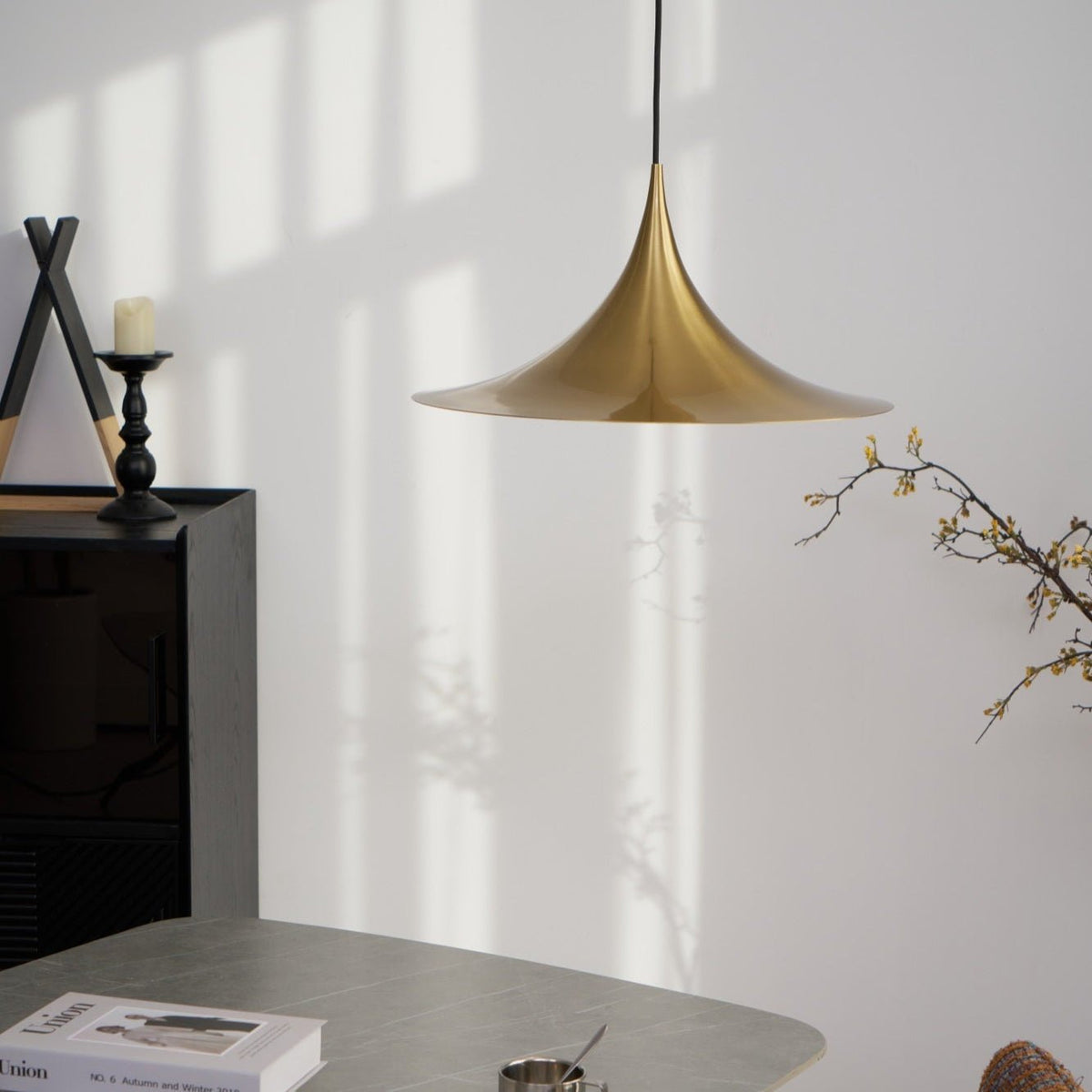 Jarnelle Steel Pendant Light-Moonnatur