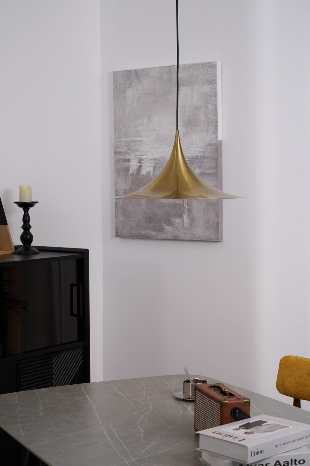 Jarnelle Steel Pendant Light-Moonnatur