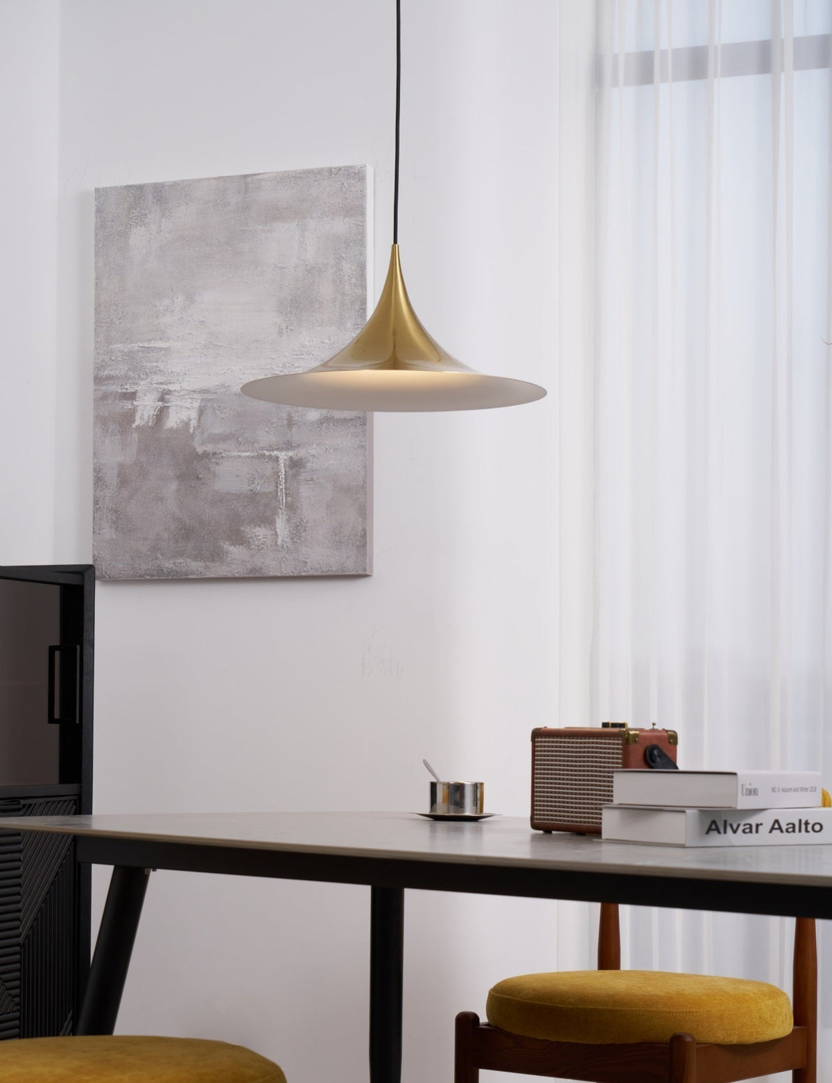 Jarnelle Steel Pendant Light-Moonnatur