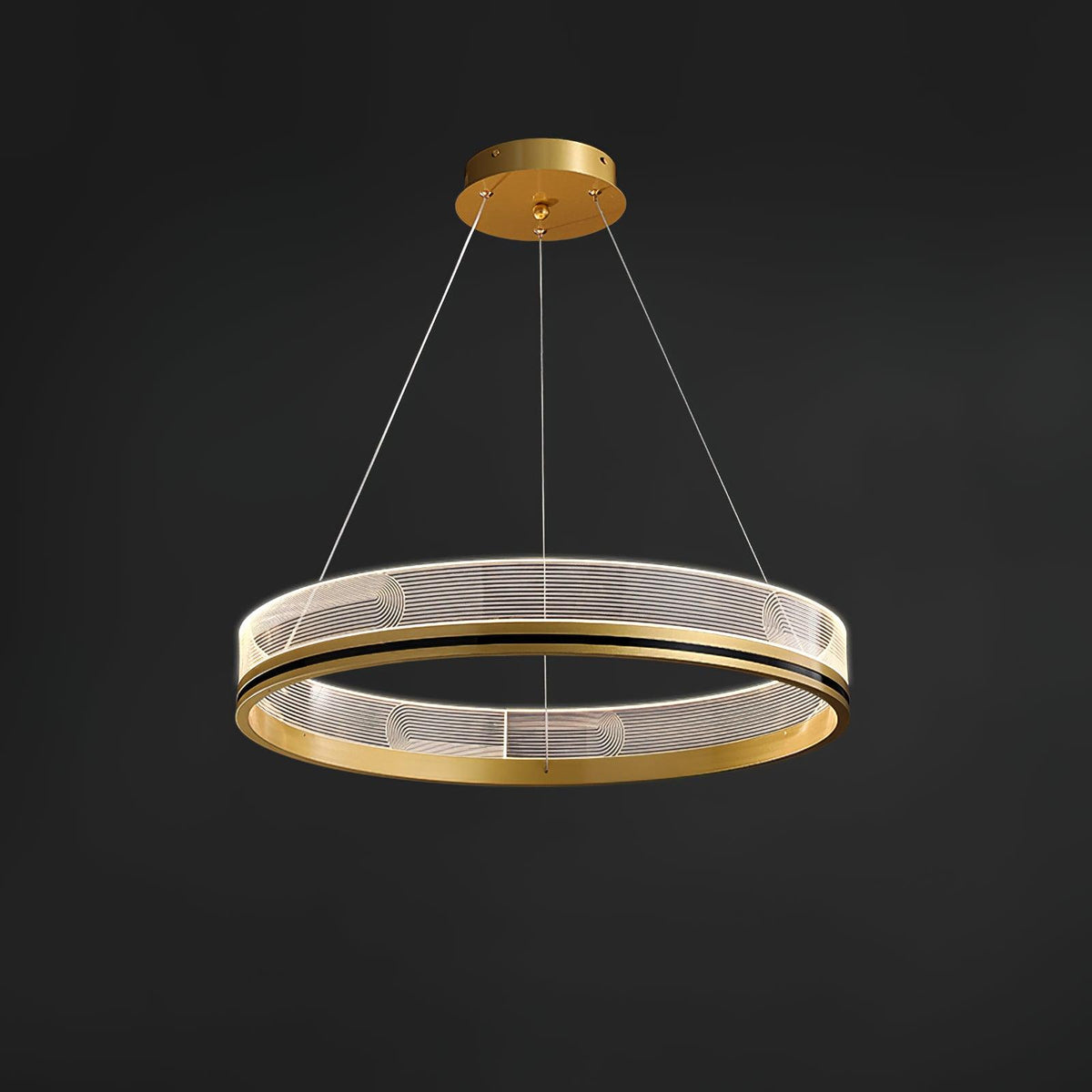 Ordelash Acrylic Chandelier-Moonnatur