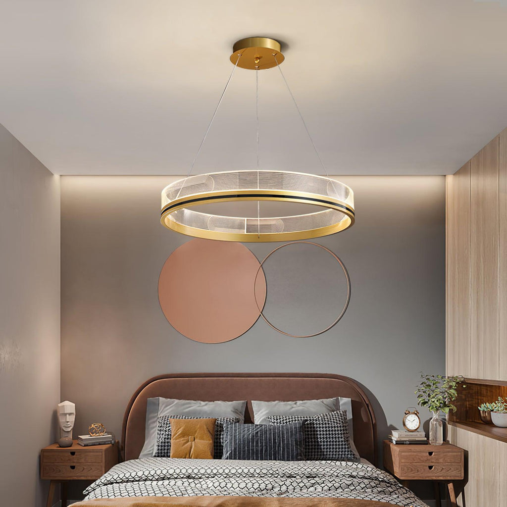 Ordelash Acrylic Chandelier-Moonnatur