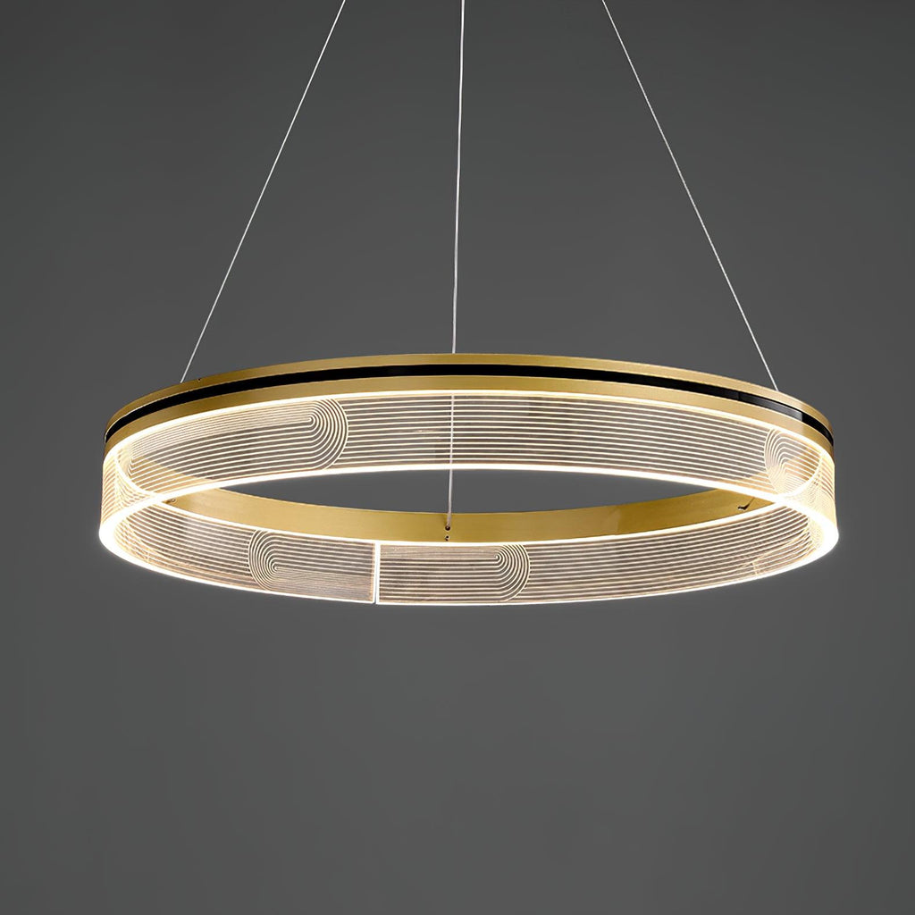 Ordelash Acrylic Chandelier-Moonnatur