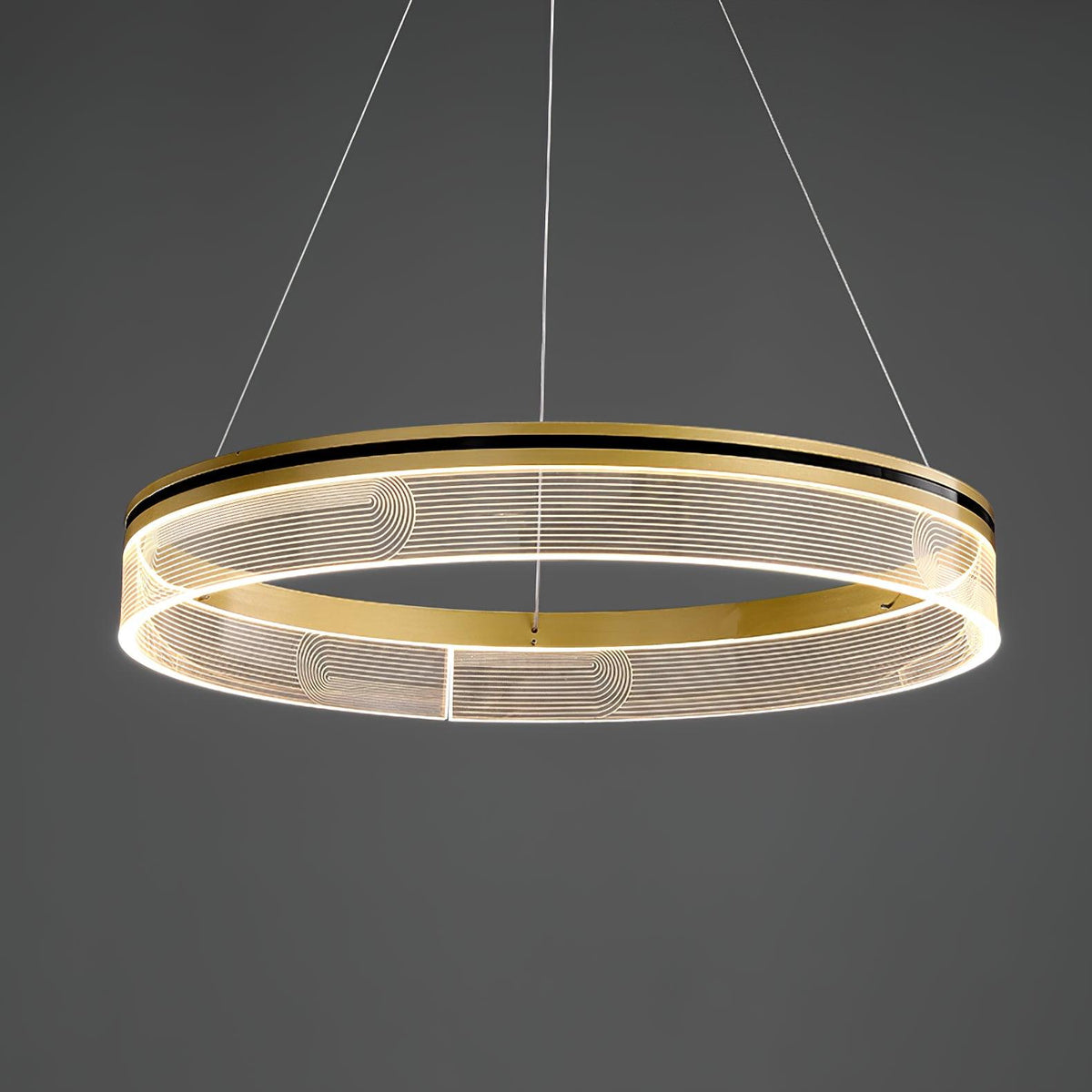Ordelash Acrylic Chandelier-Moonnatur