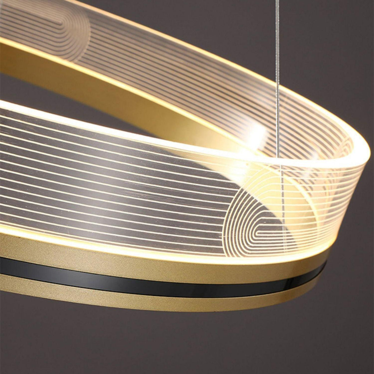 Ordelash Acrylic Chandelier-Moonnatur
