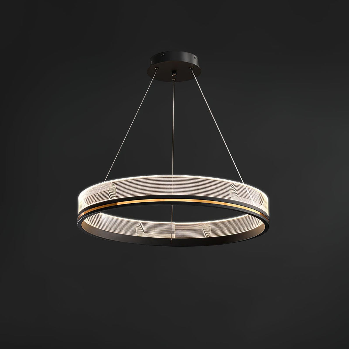 Ordelash Acrylic Chandelier-Moonnatur