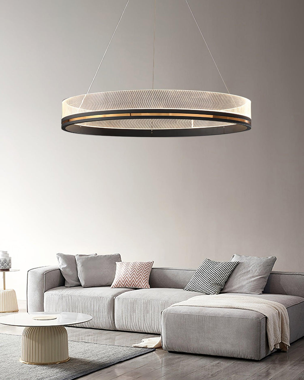 Ordelash Acrylic Chandelier-Moonnatur