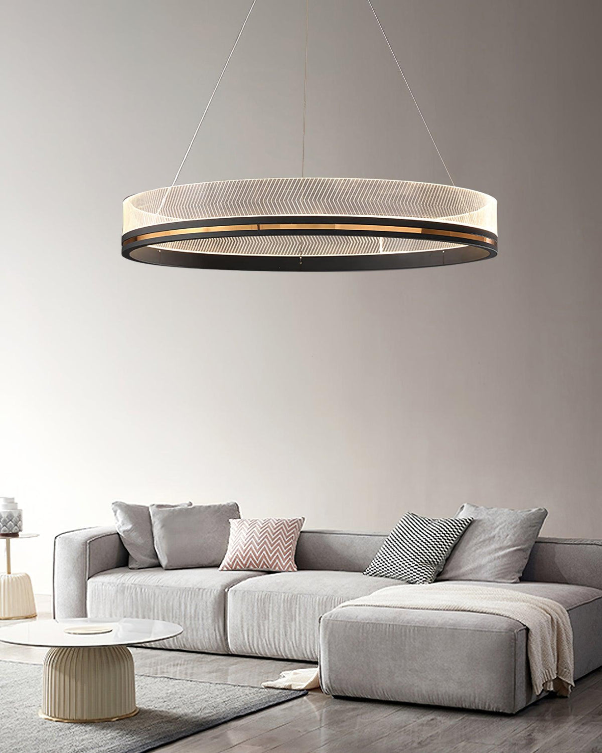 Ordelash Acrylic Chandelier-Moonnatur