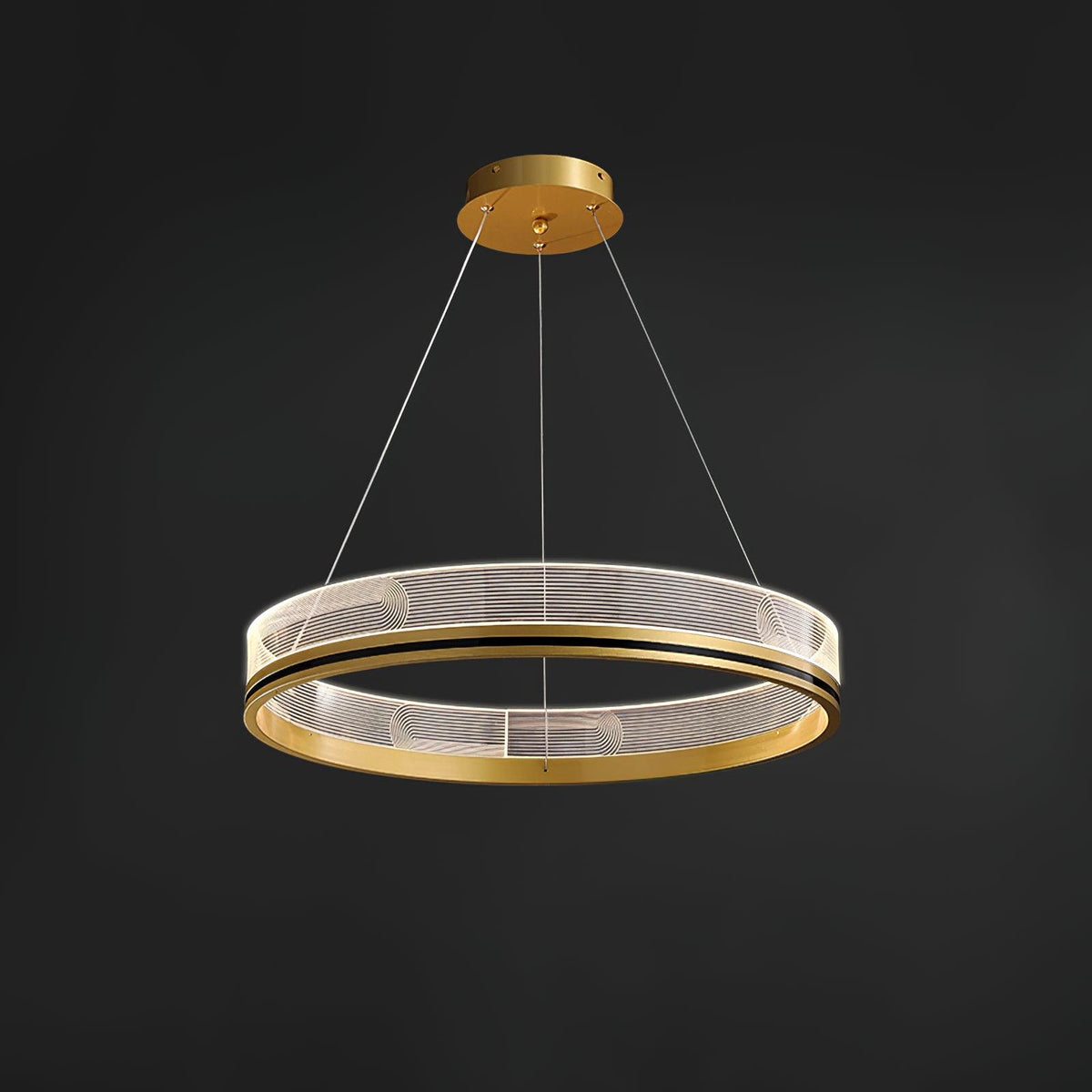 Ordelash Acrylic Chandelier-Moonnatur