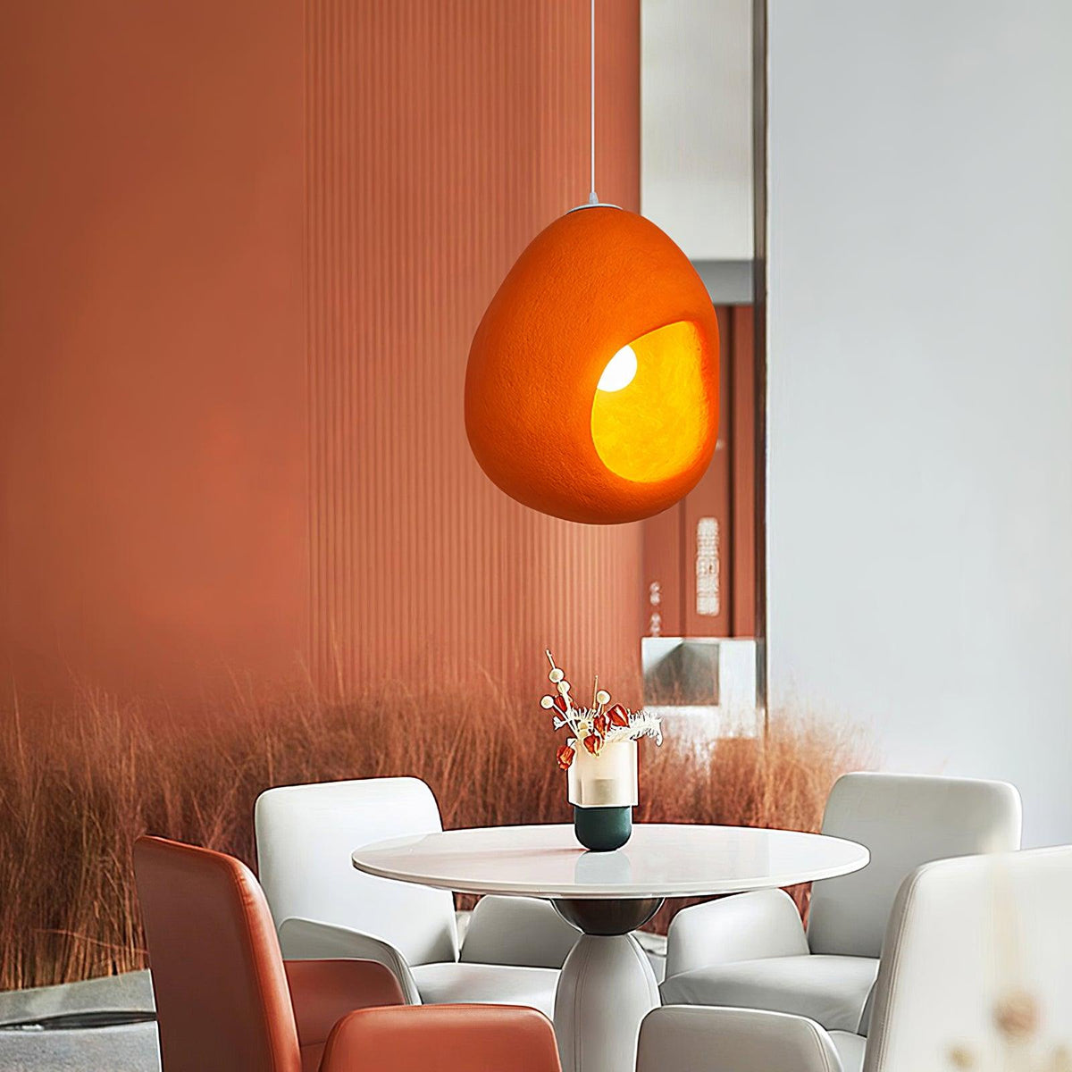 Wesalia Polystyrene Pendant Light-Moonnatur
