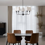 Tovara Fabric Chandelier-Moonnatur